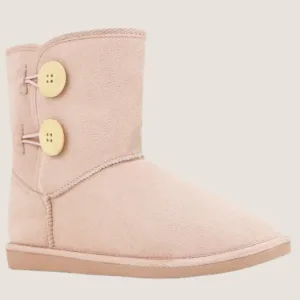 Grosby Kuschelknopf Ugg Stiefel Schuhe_Grosby