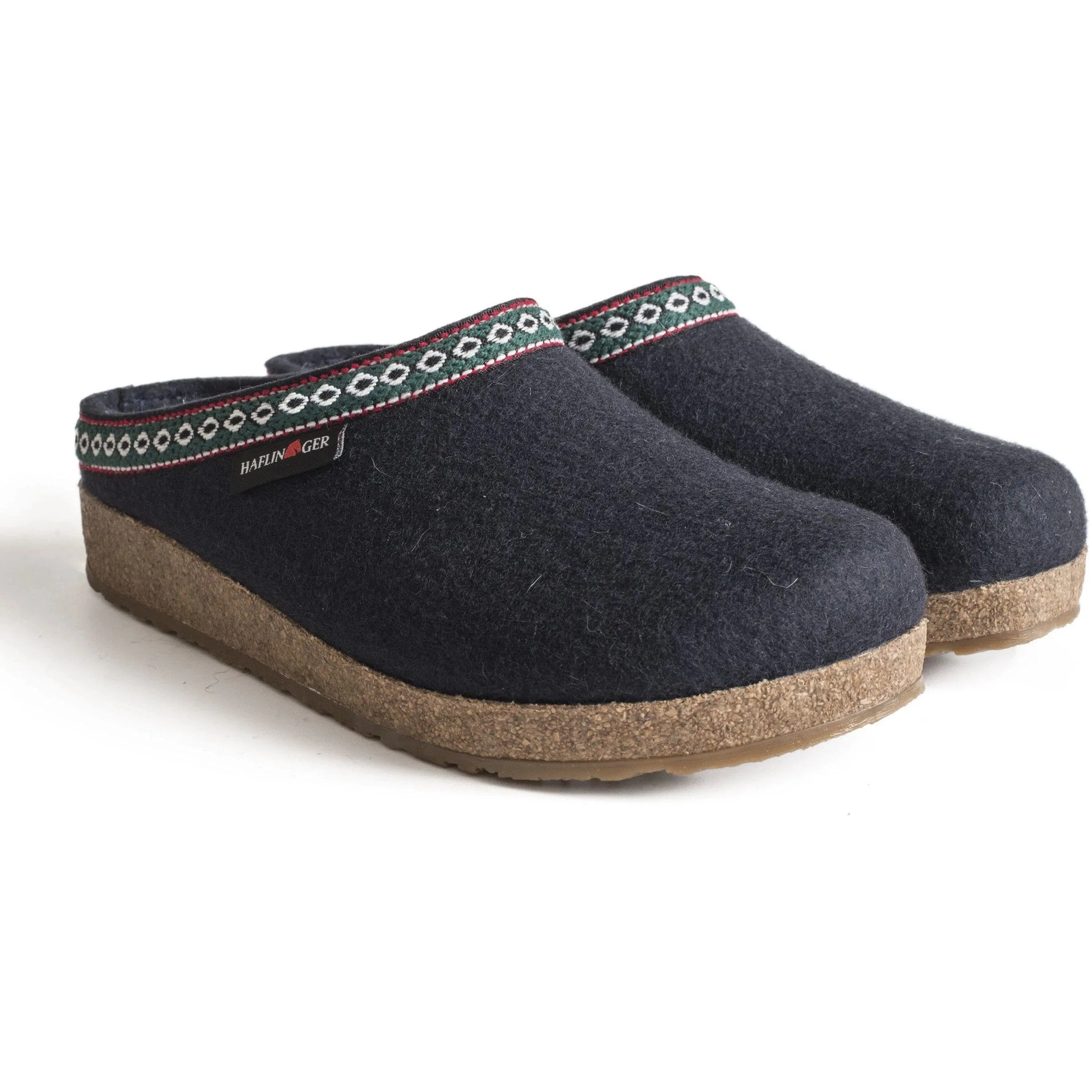 HAFLINGER GZ CLOG MIT OFFENER FERSE