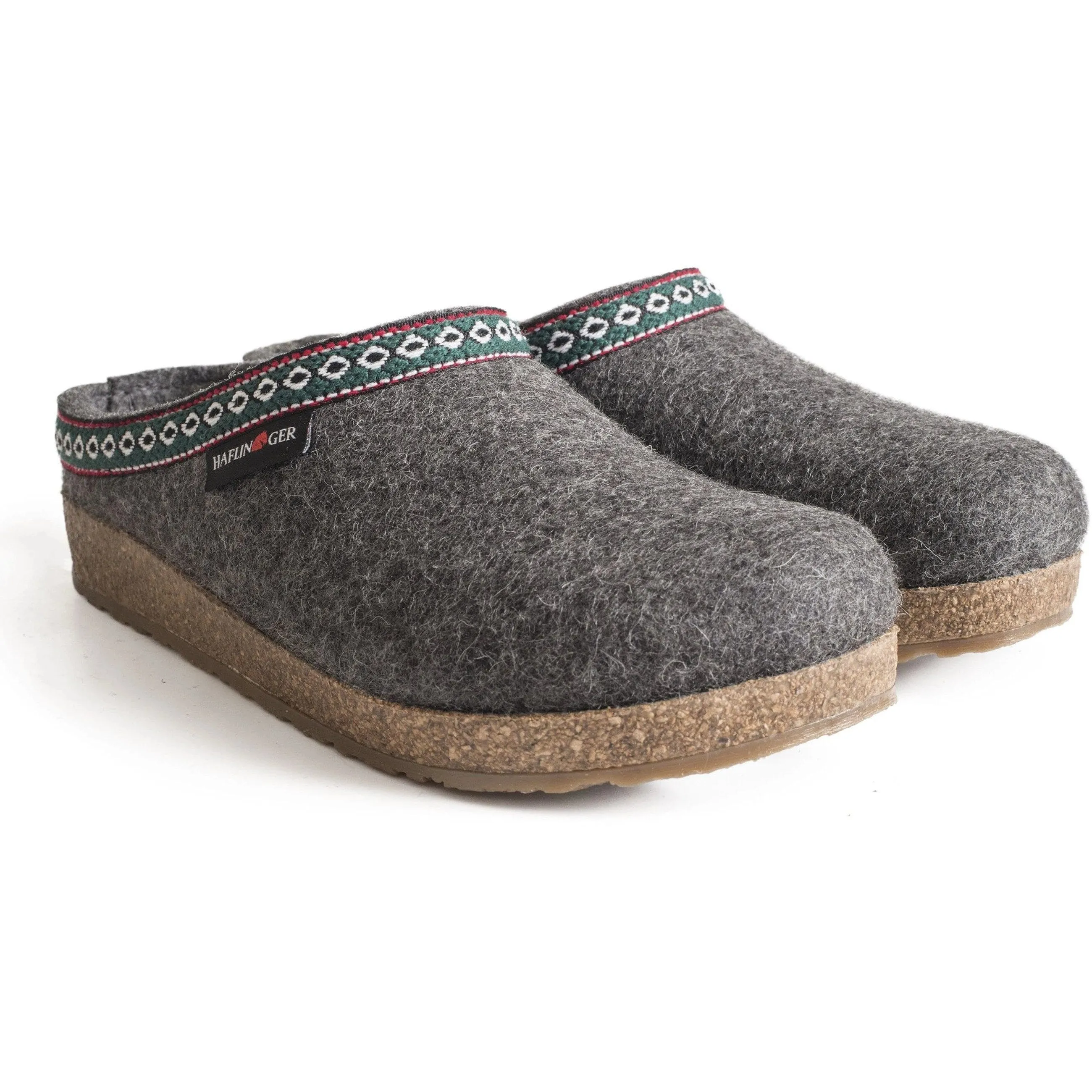 HAFLINGER GZ CLOG MIT OFFENER FERSE