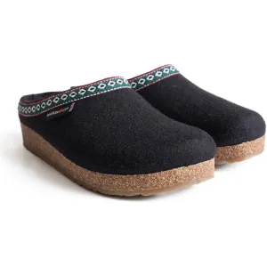 HAFLINGER GZ CLOG MIT OFFENER FERSE
