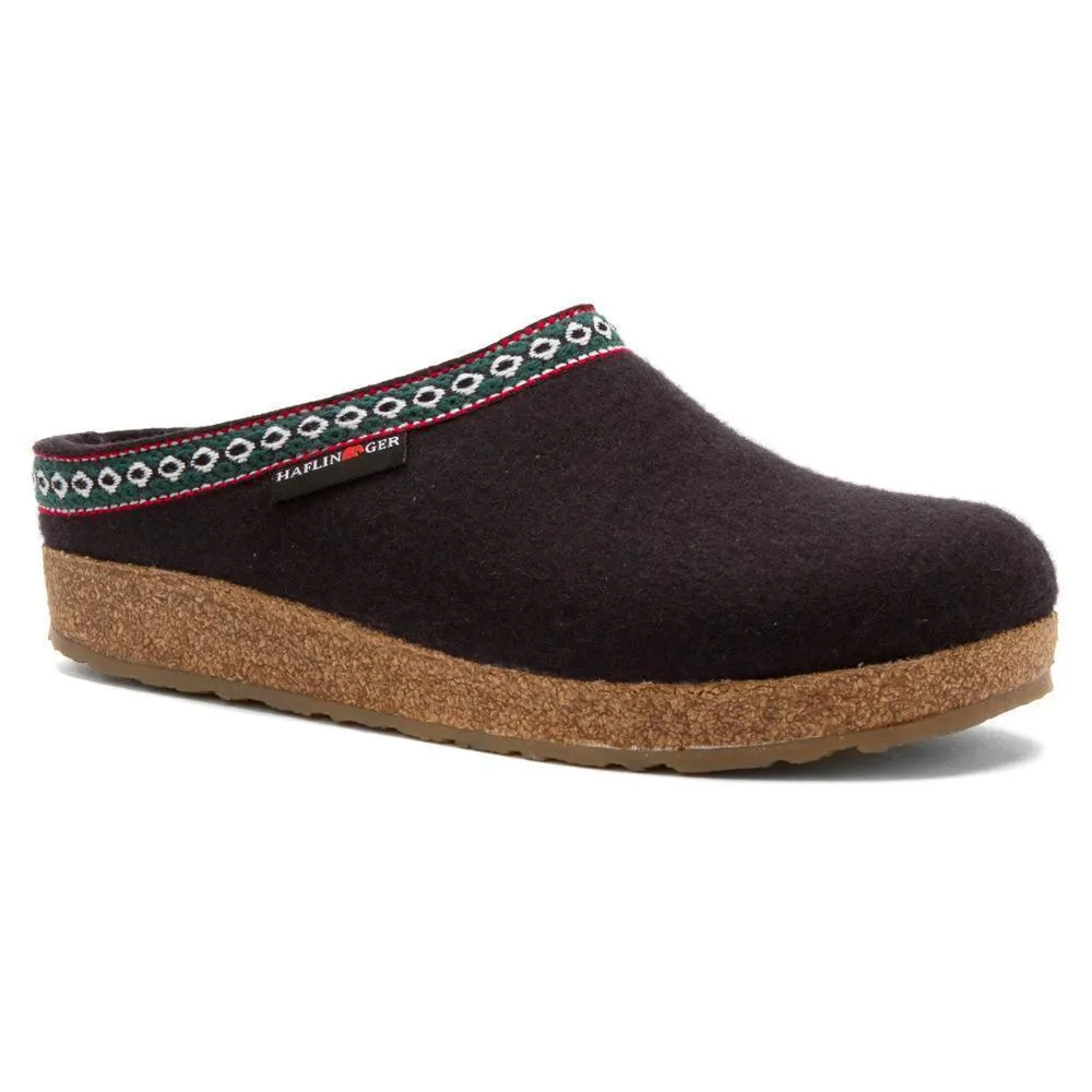 Haflinger Damen GZ 15 Schwarze Wolle