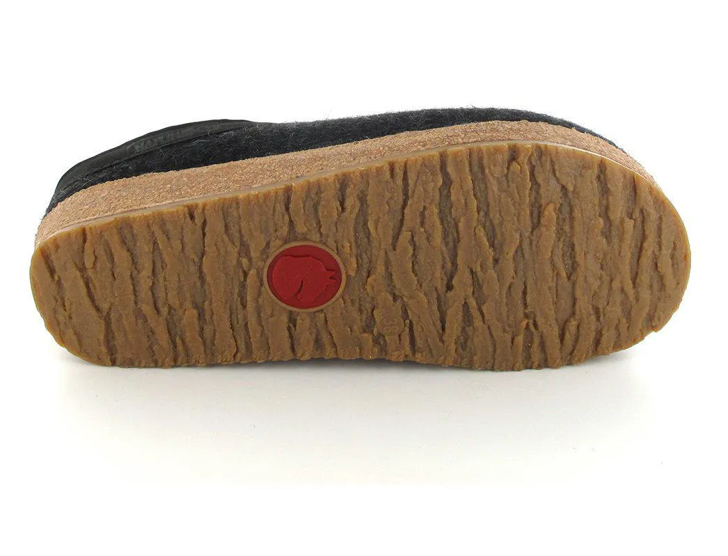 Haflinger Damen GZL44 Schurwolle in Anthrazit