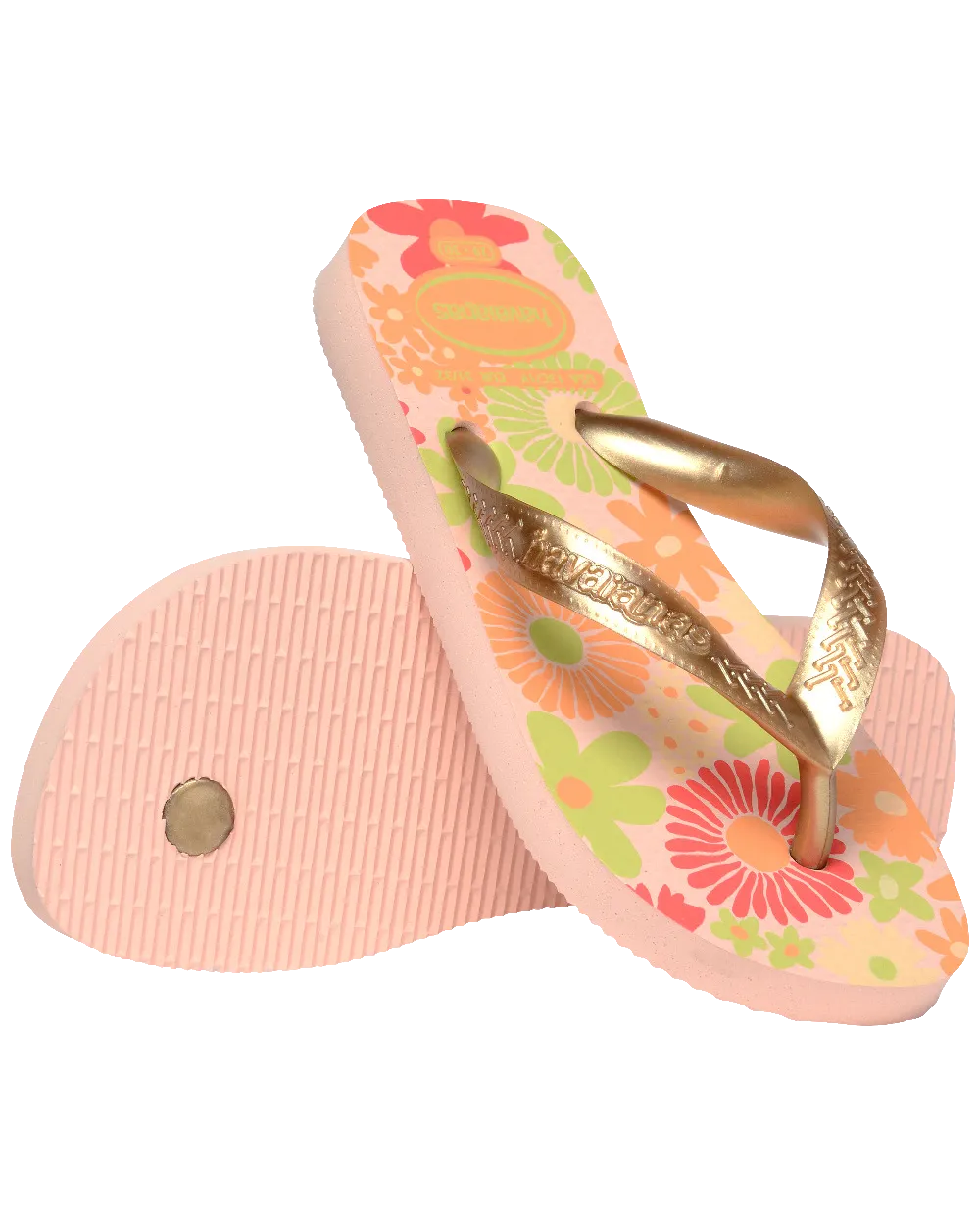 Havaianas Schuhe Mädchen Flores Flip-Flops in Ballettrosa