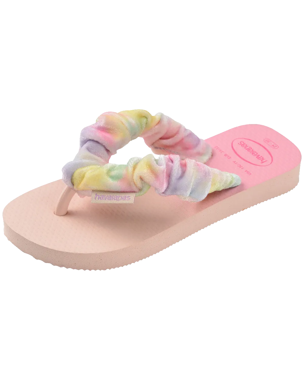 Havaianas Schuhe Mädchen Flauschige Flip-Flops in Ballettrosa