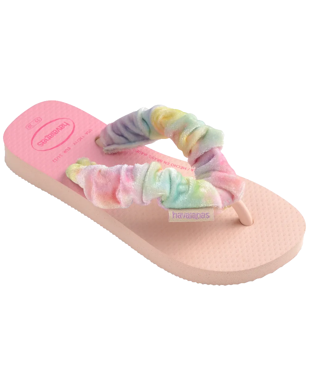 Havaianas Schuhe Mädchen Flauschige Flip-Flops in Ballettrosa