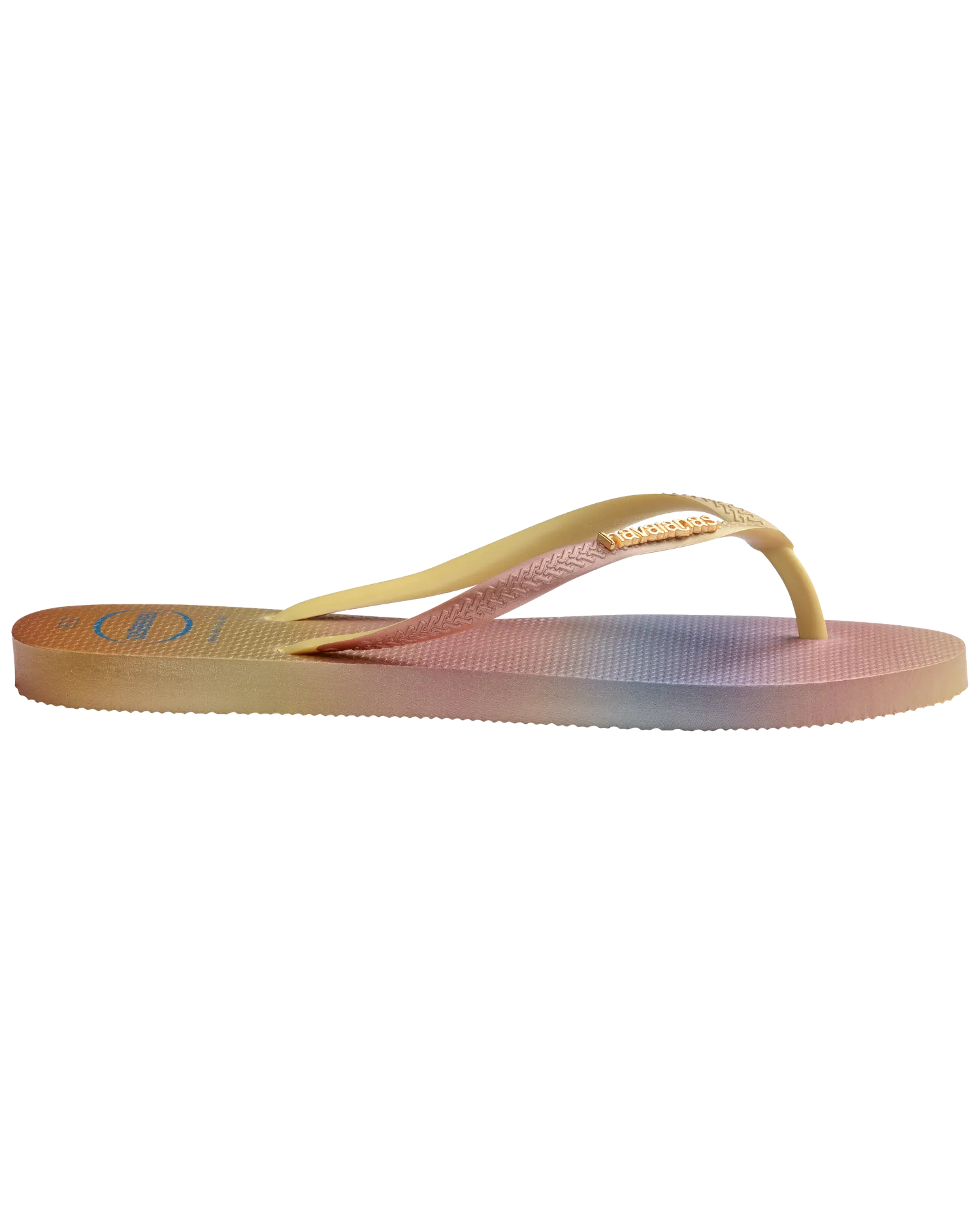 Havaianas Schuhe Slim Gradient Sunset Flip-Flops in Gelb Pixel