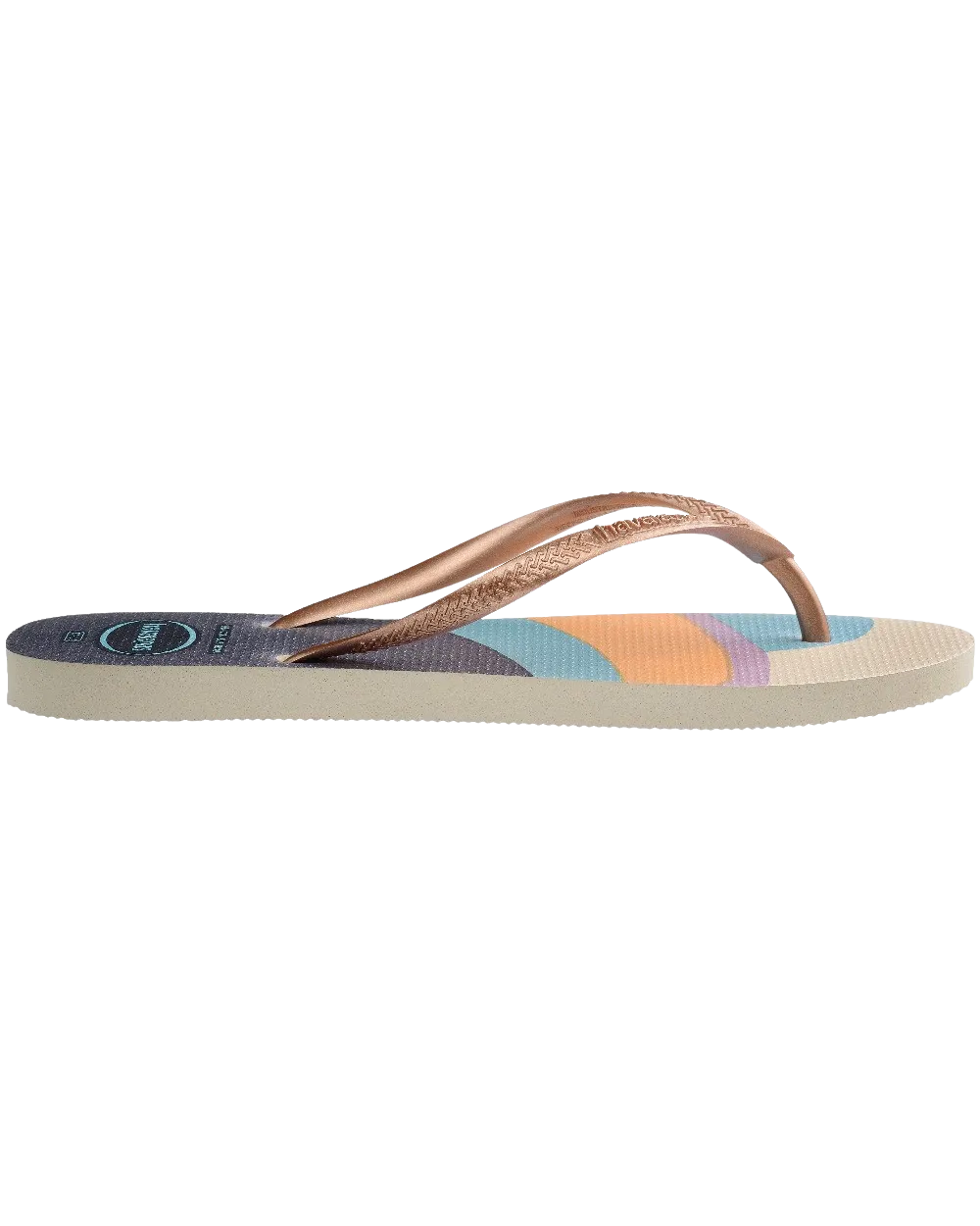 Havaianas Schuhe Slim Palette Glow Flip-Flops in Beige