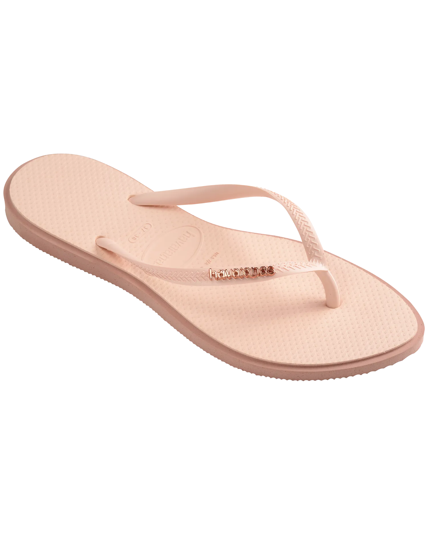 Havaianas Schuhe Slim Point Flip Flops in Krokusrosa