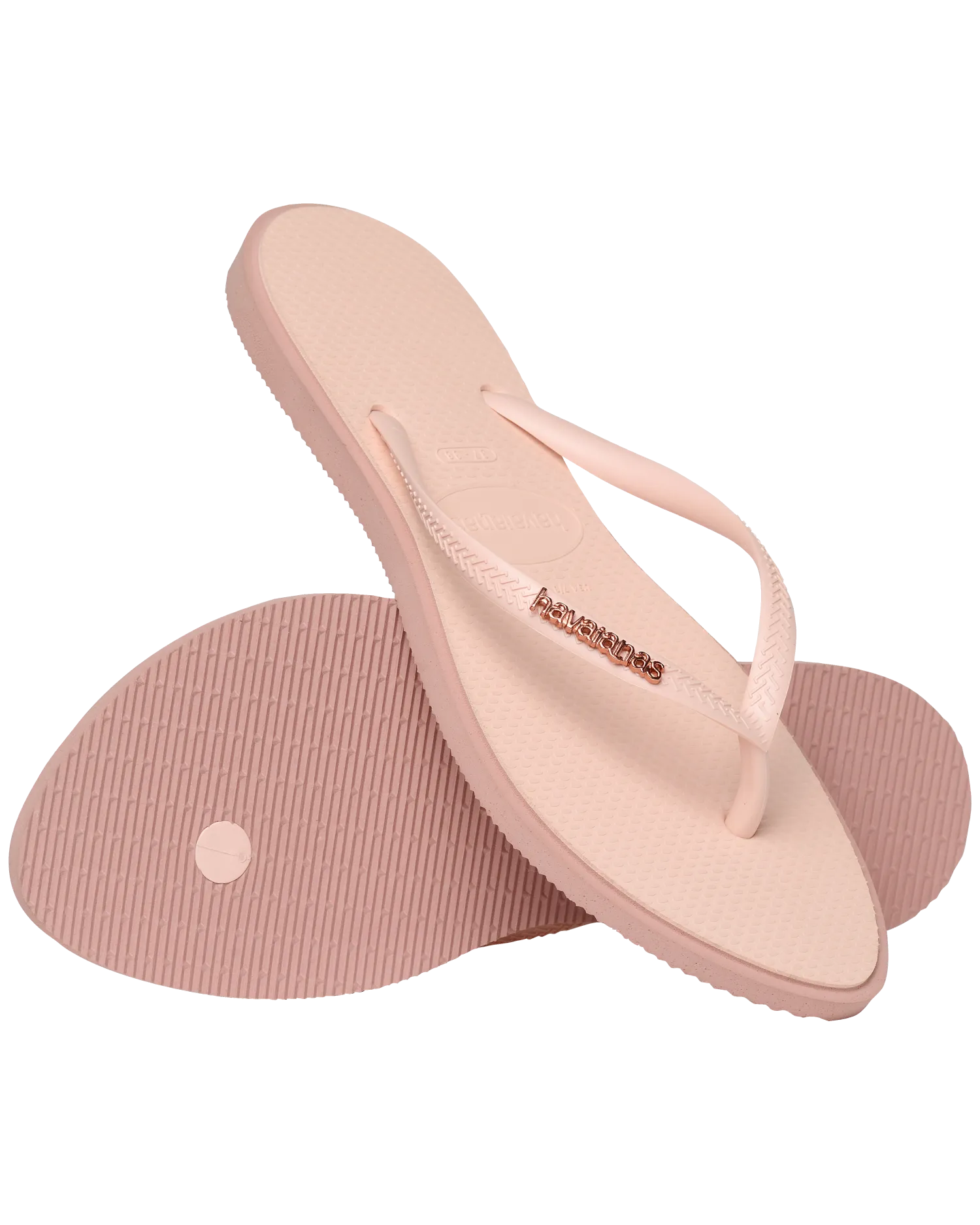 Havaianas Schuhe Slim Point Flip Flops in Krokusrosa
