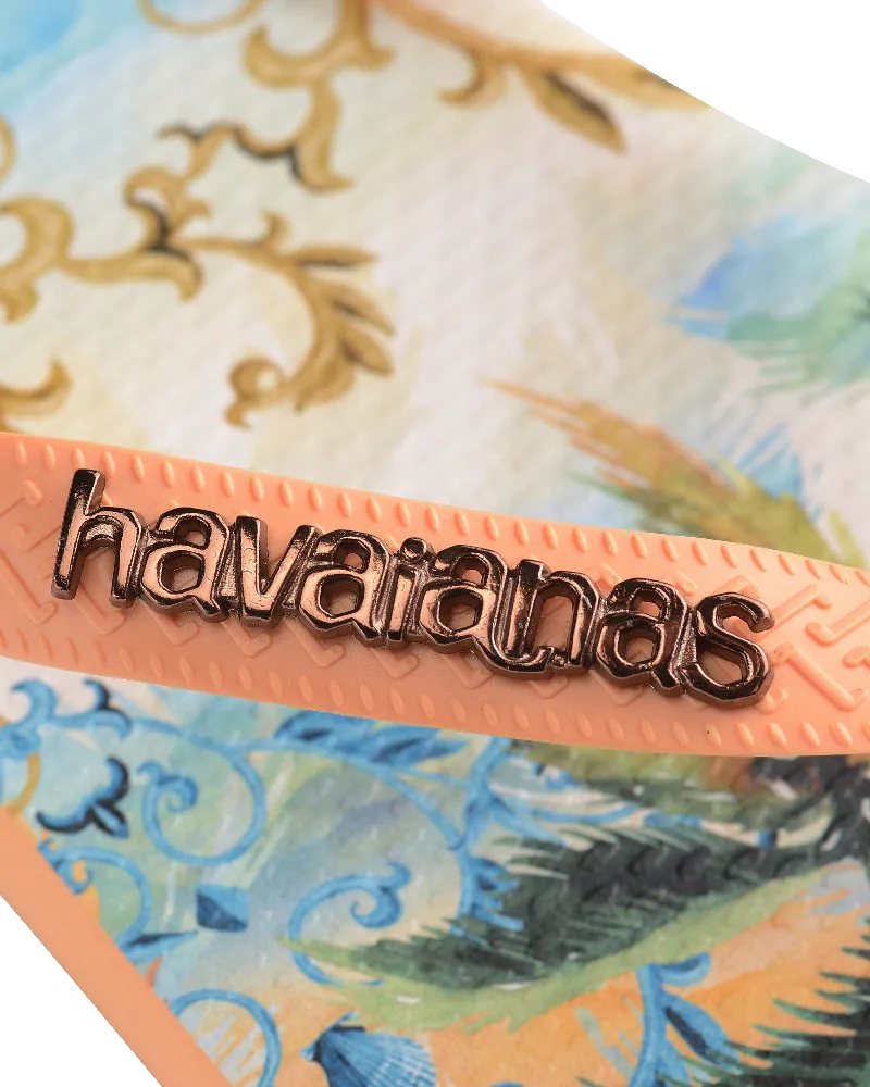 Havaianas Schuhe Top Tropische Vibes Flip-Flops in Pfirsich