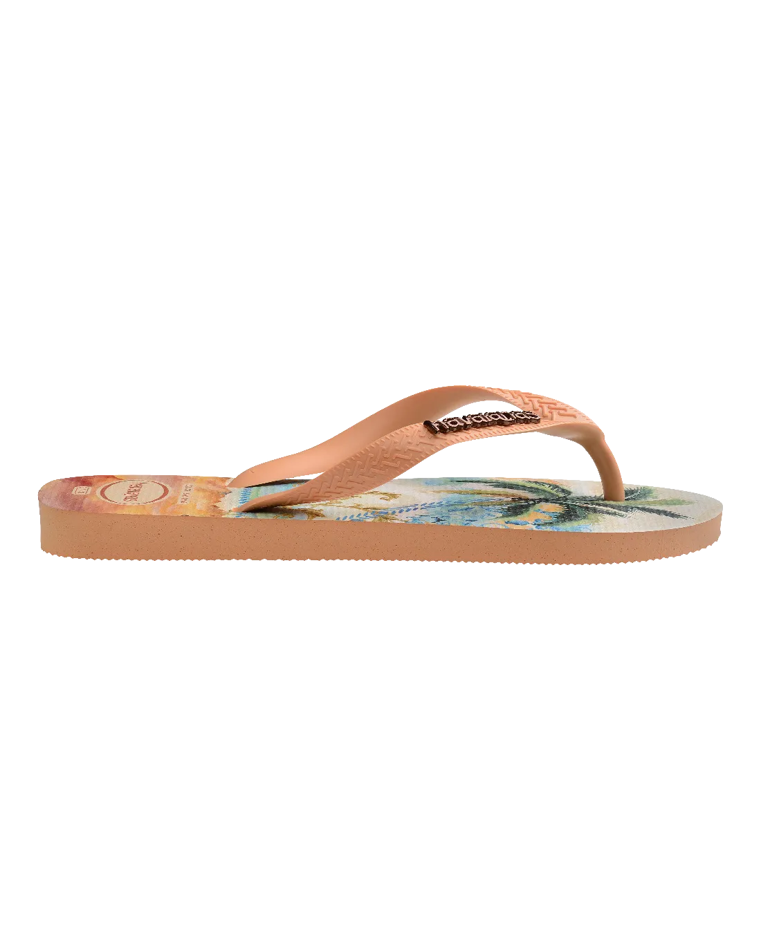 Havaianas Schuhe Top Tropische Vibes Flip-Flops in Pfirsich