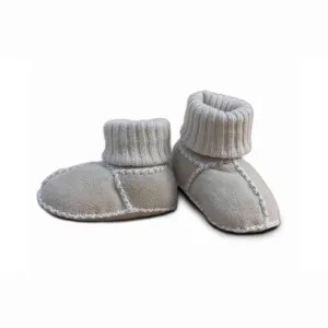 Heitmann Lammfell Sock Booties - Sand