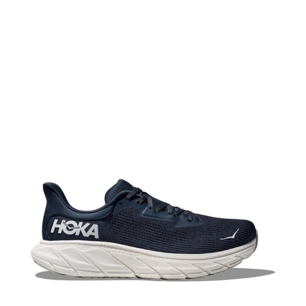 Hoka Herren Arahi 7 Sneaker in Weltraum/Weiß