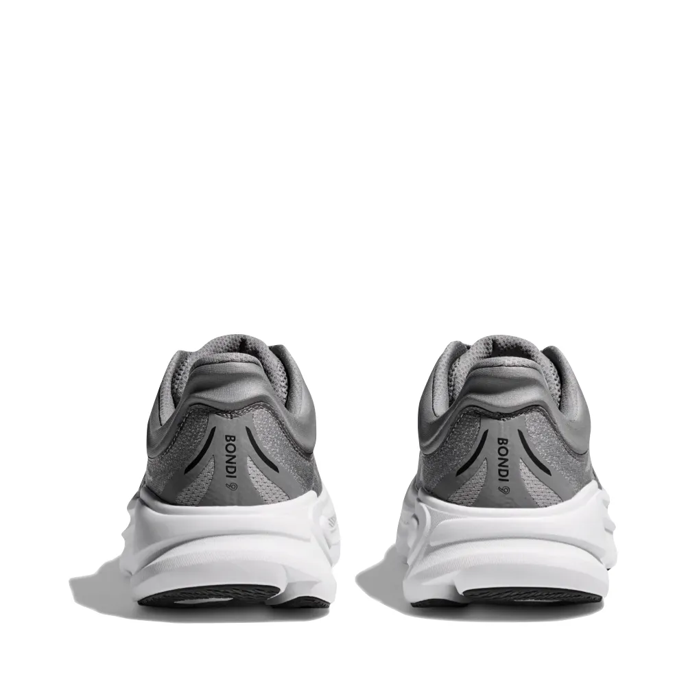 Hoka Herren Bondi 9 Sneaker in Galaktisch Grau/Sternen Grau