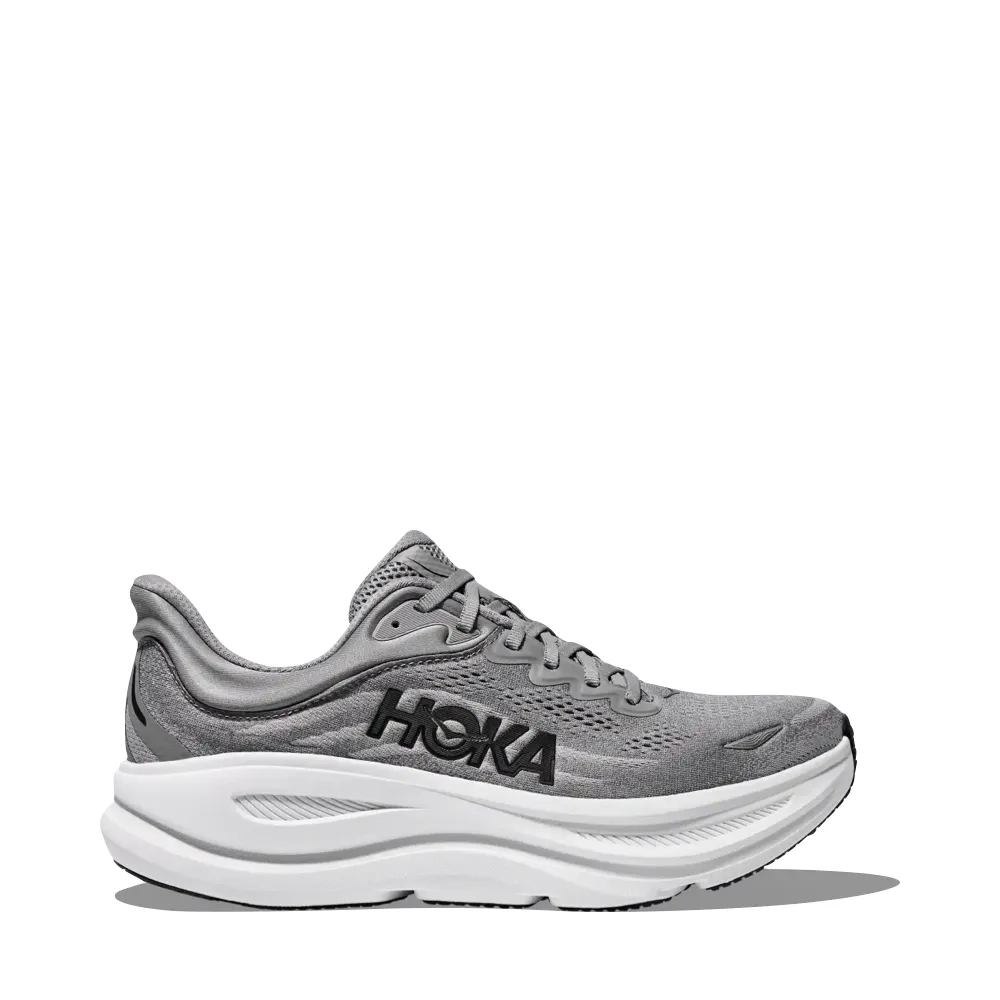 Hoka Herren Bondi 9 Sneaker in Galaktisch Grau/Sternen Grau