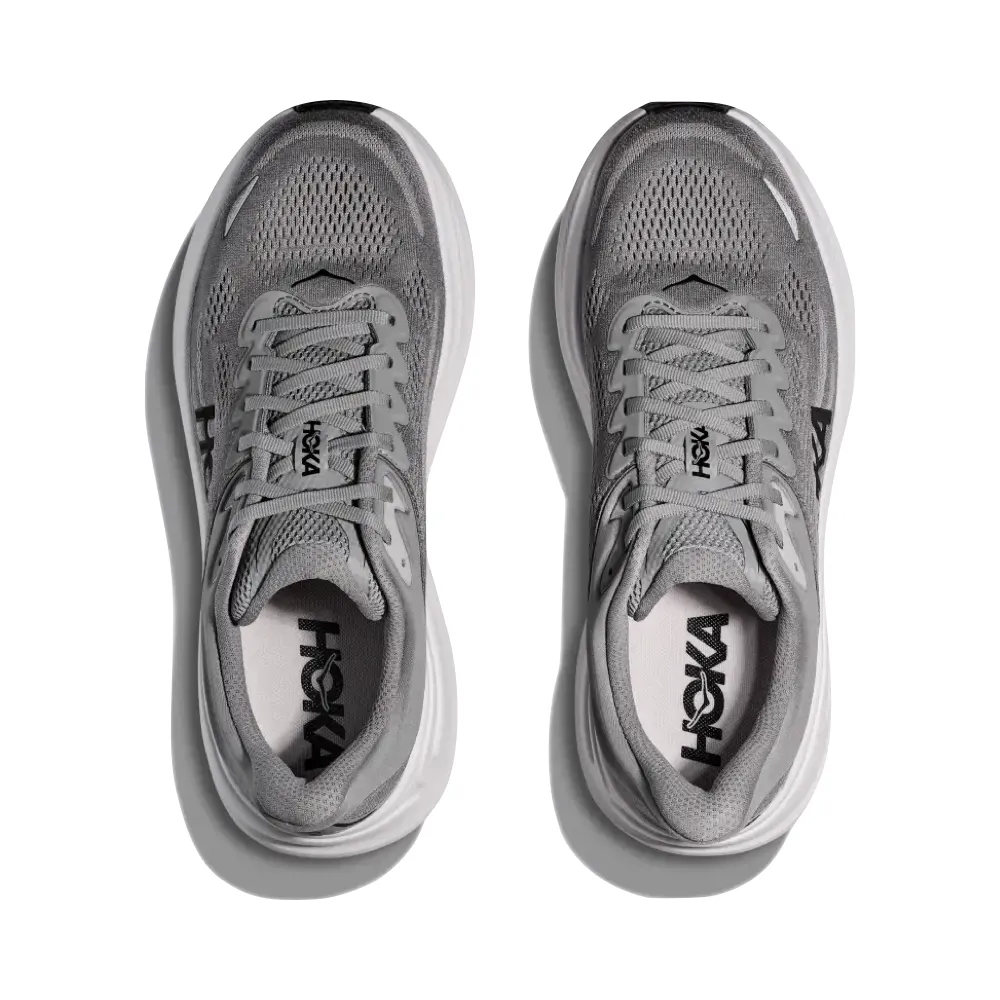 Hoka Herren Bondi 9 Sneaker in Galaktisch Grau/Sternen Grau