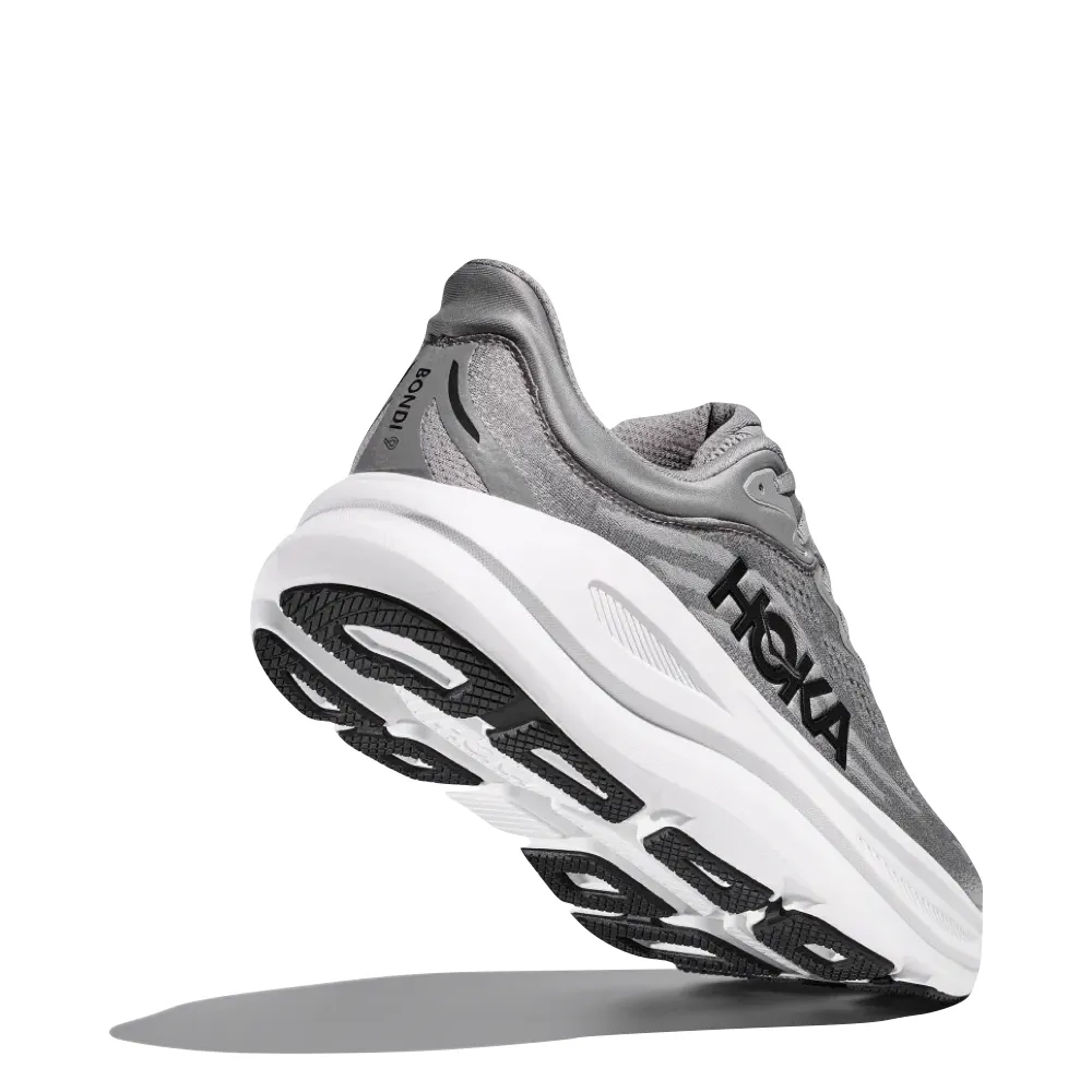 Hoka Herren Bondi 9 Sneaker in Galaktisch Grau/Sternen Grau
