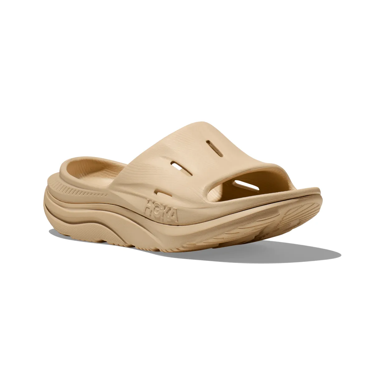 Hoka One One Damen Ora Recovery Slide 3 in Verändertem Sand