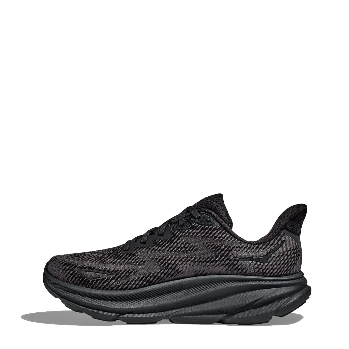 Hoka Damen Clifton 9 Trainer Schwarz / Schwarz