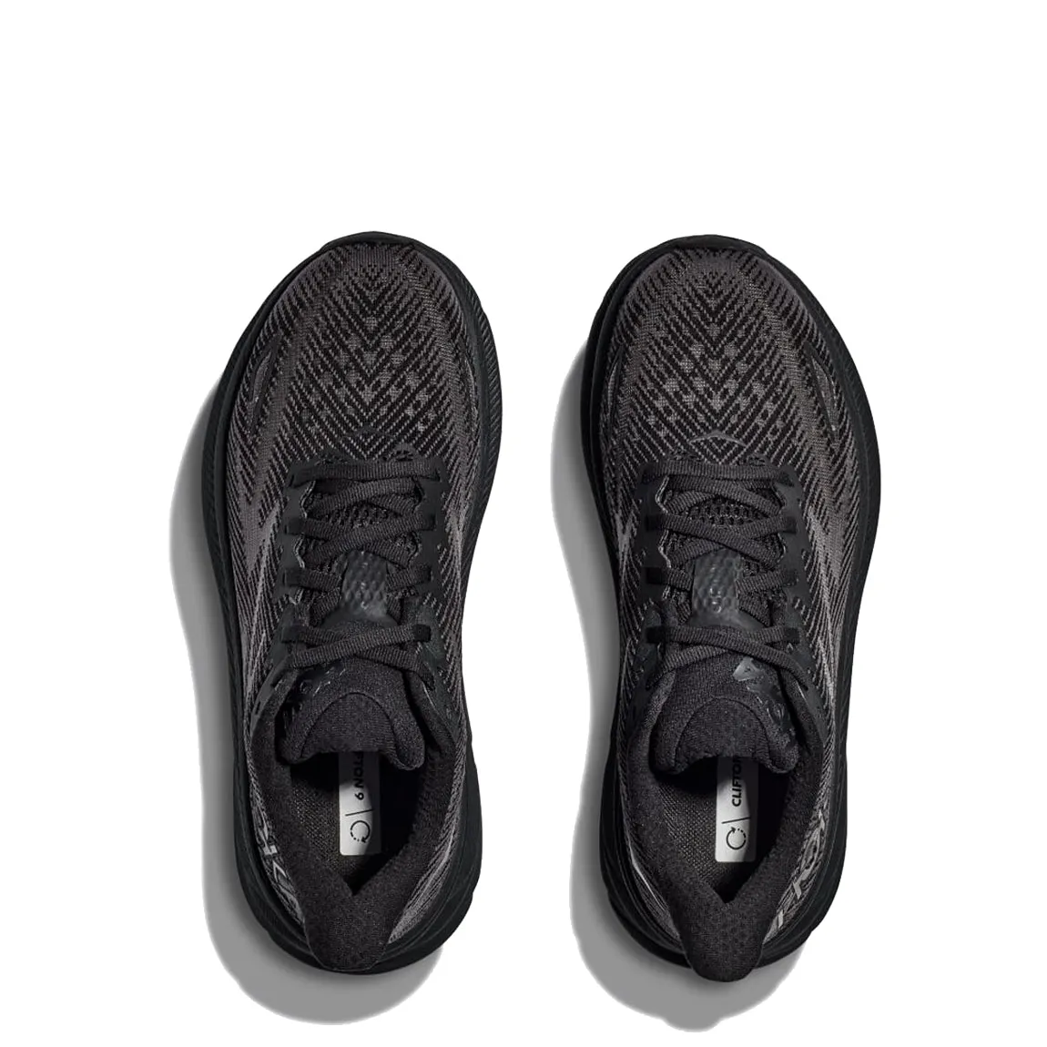 Hoka Damen Clifton 9 Trainer Schwarz / Schwarz