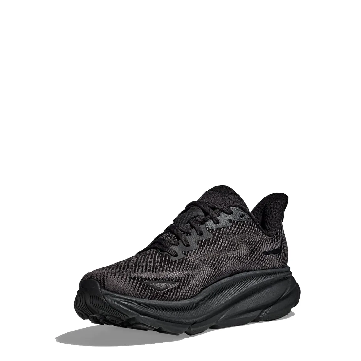 Hoka Damen Clifton 9 Trainer Schwarz / Schwarz