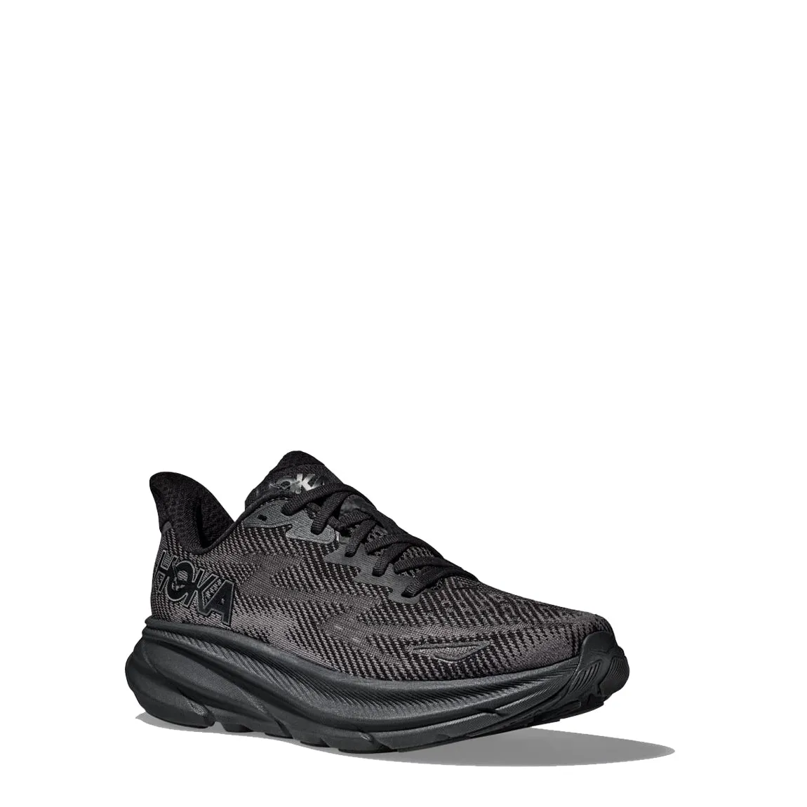 Hoka Damen Clifton 9 Trainer Schwarz / Schwarz