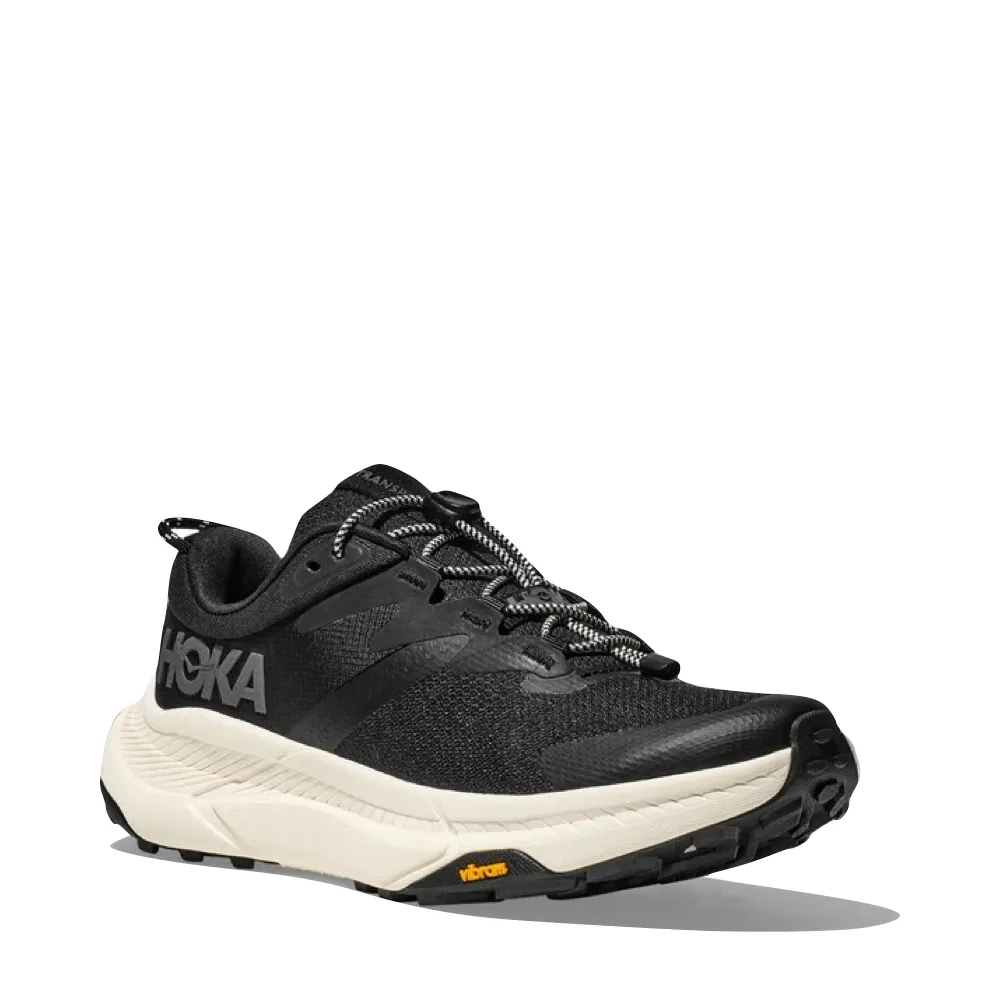 Hoka Damen Transport Sneaker in Schwarz/Alabaster