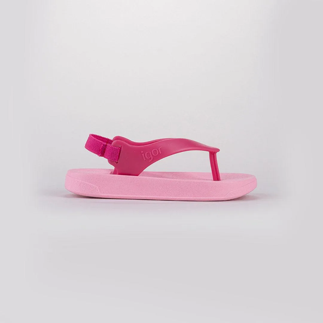 Igor Bicolour Flip Flops - Rosa/Fuchsia