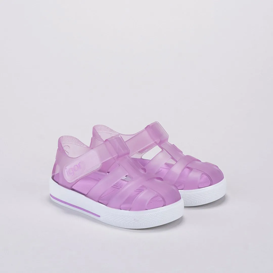 Igor: Star Jelly Kindersandalen - Lila