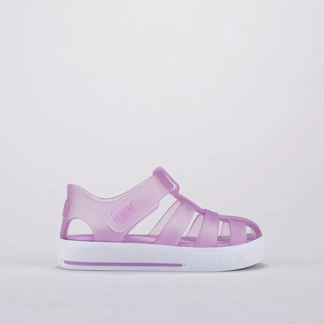 Igor: Star Jelly Kindersandalen - Lila