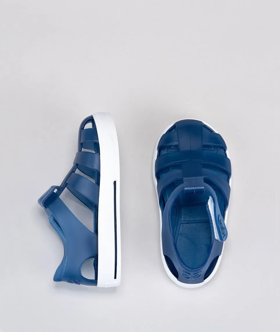 Igor: Star Kids Gelee-Sandalen - Marineblau