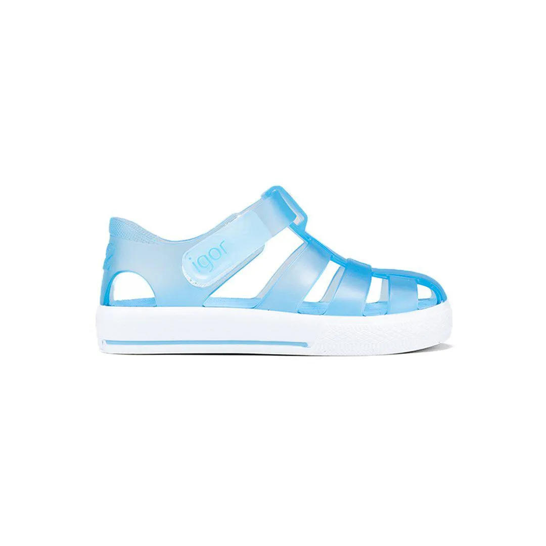 Igor Star Transparente Sandalen - Celeste