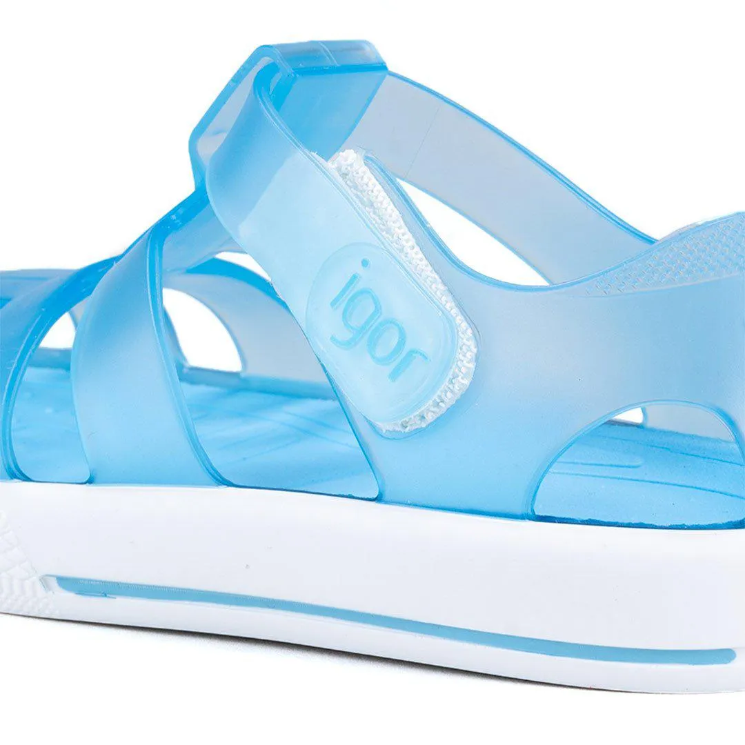 Igor Star Transparente Sandalen - Celeste