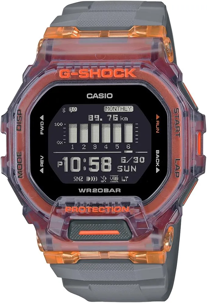 Schmuck Casio Uhren CASIO GBD-200SM-1A5DR G-SQUAD Vital Bright Serie Uhr