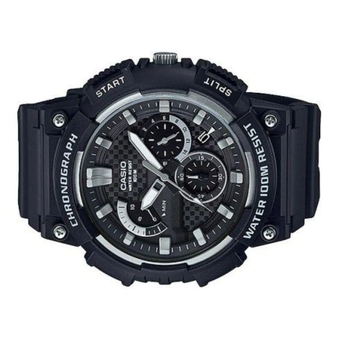 Schmuck Casio Uhren Casio Standard Schwarze Uhr MCW-200H-1AVDF