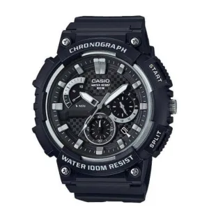 Schmuck Casio Uhren Casio Standard Schwarze Uhr MCW-200H-1AVDF