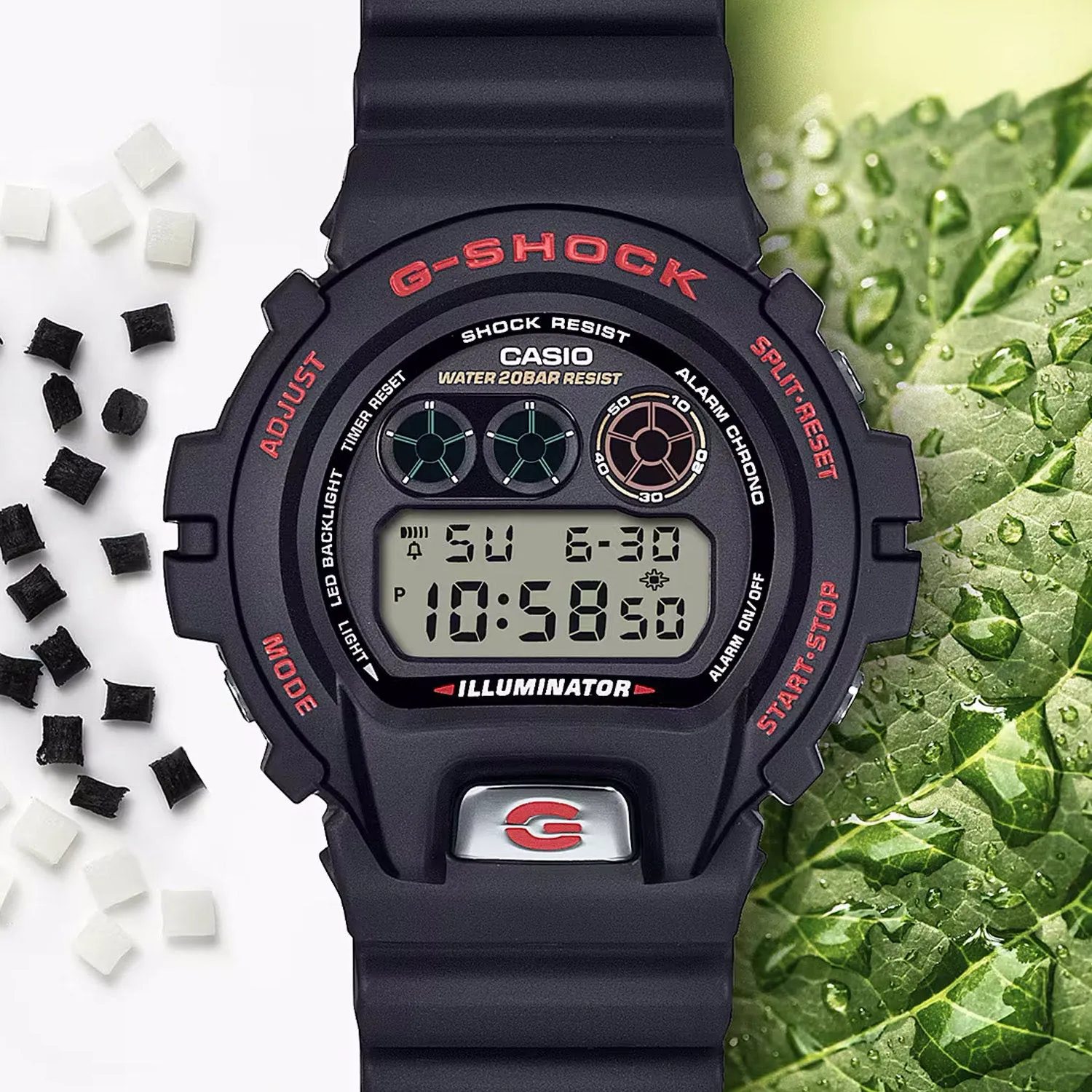 Schmuck G-Shock Uhren G-Shock 6900 Serie Digital Quarz – DW-6900TR-1