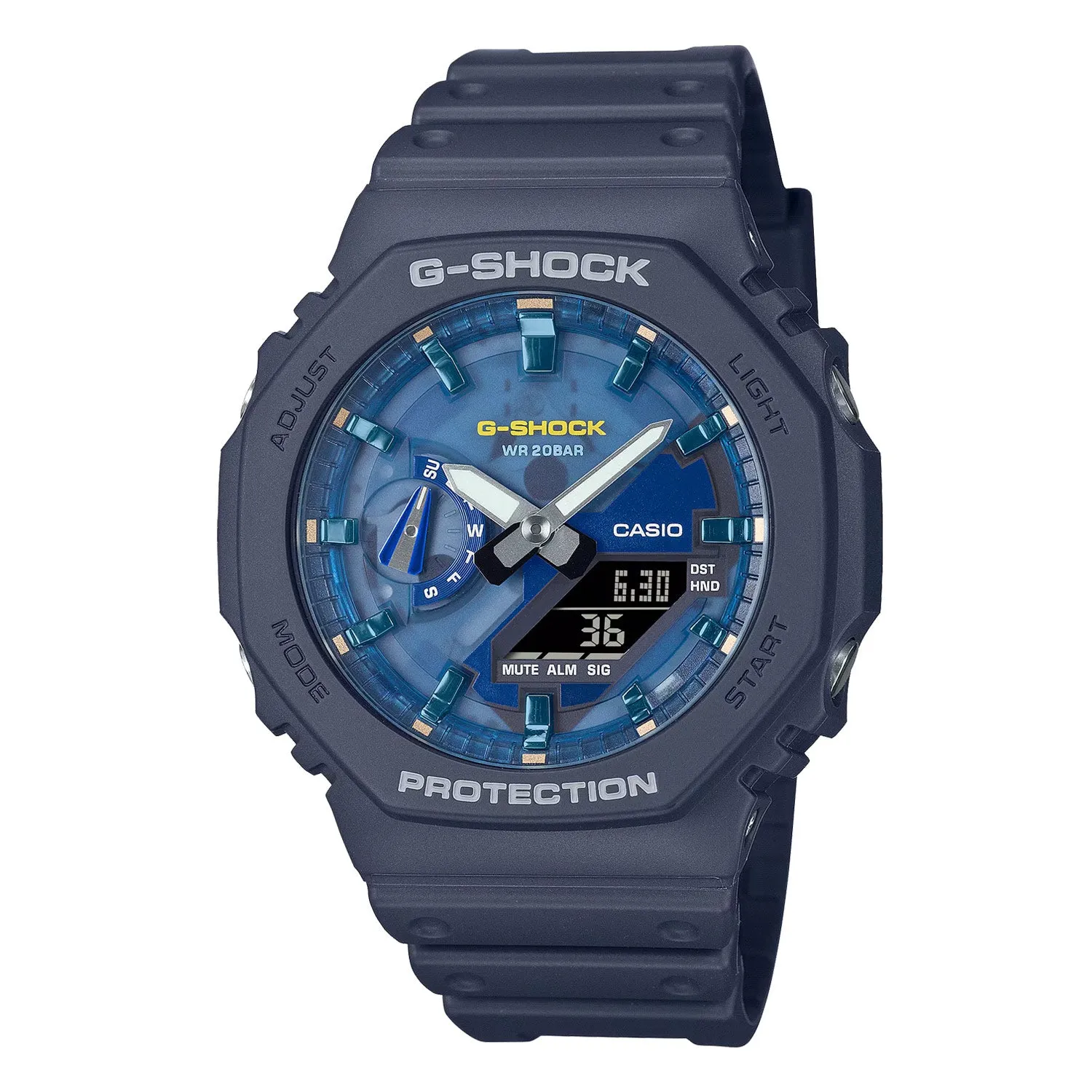 Schmuck G-Shock Uhren G-Shock Analog-Digital Quarz – GA-2100AS-2A