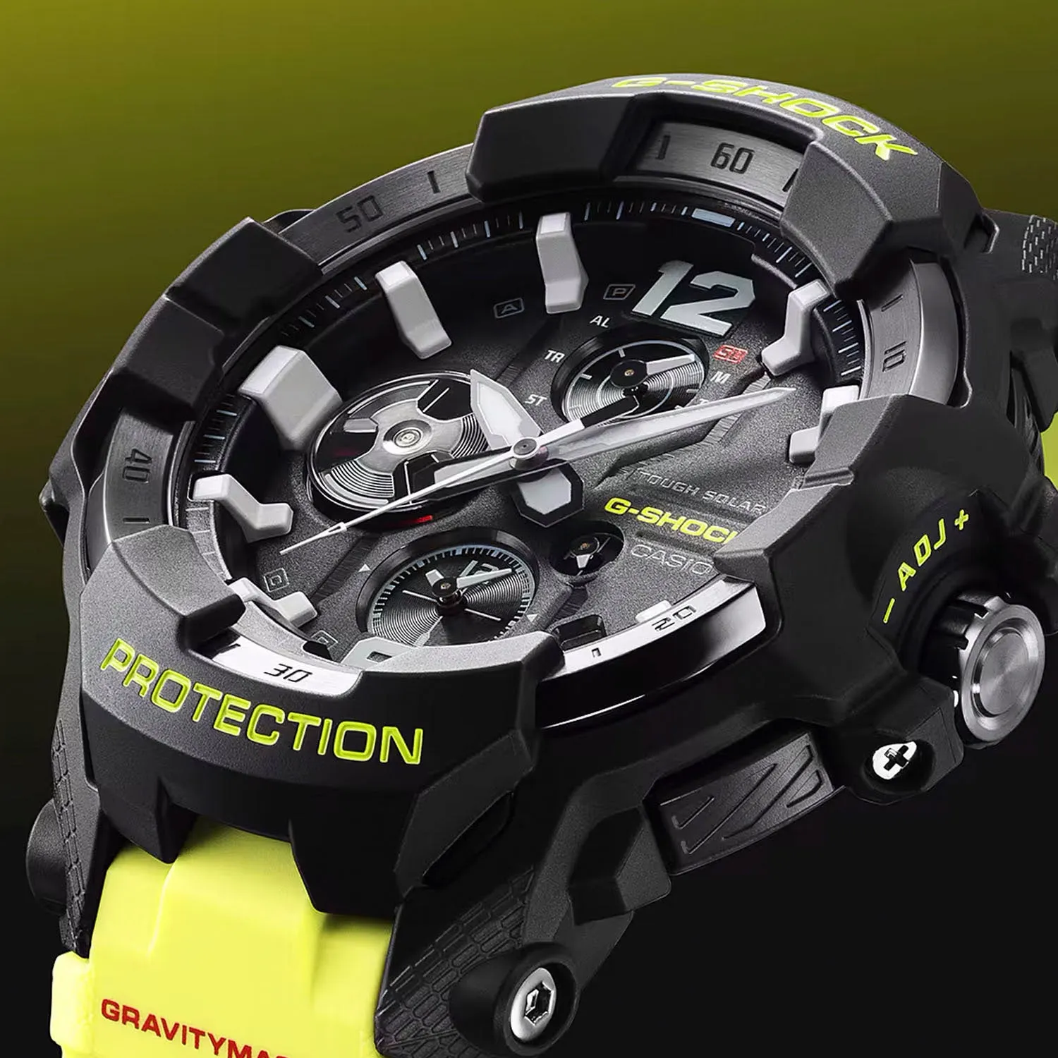 Schmuck G-Shock Uhren G-Shock Gravitymaster Master Of G - Solarbetrieben – GRB300RY-1A9