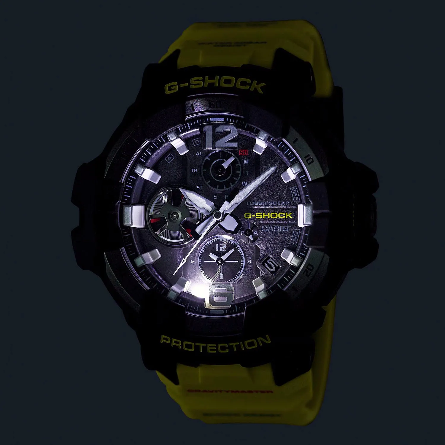 Schmuck G-Shock Uhren G-Shock Gravitymaster Master Of G - Solarbetrieben – GRB300RY-1A9