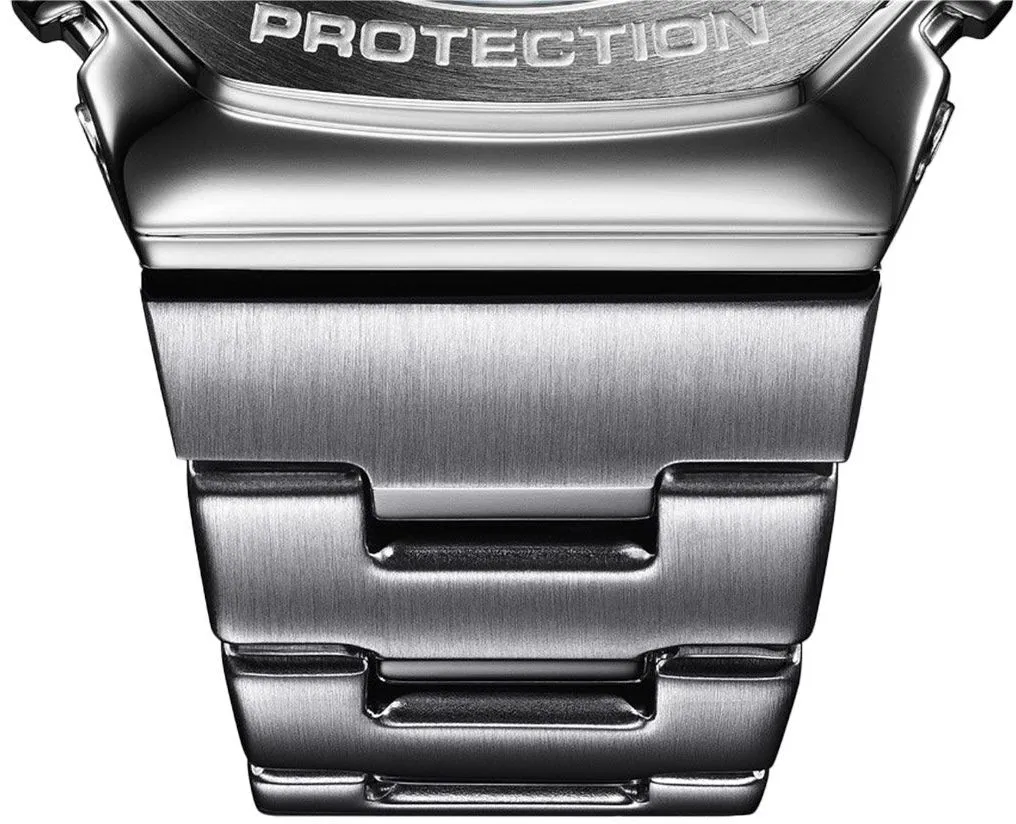 Schmuck_G-Shock_Armbanduhren G-Shock 2110 Metallisch Blau Dual Display Uhr