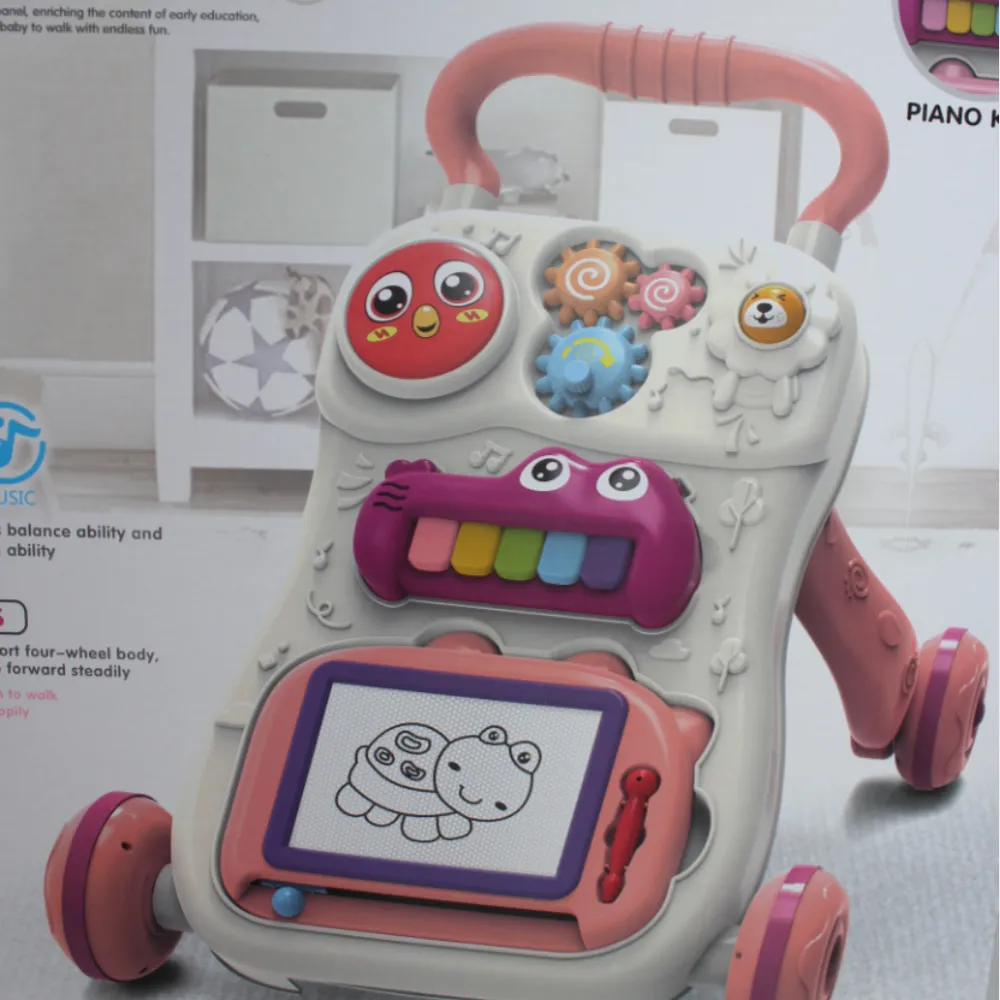 JOGIO Multifunktionaler Babywalker – Sicherer & Unterhaltsamer Lauflernhilfe