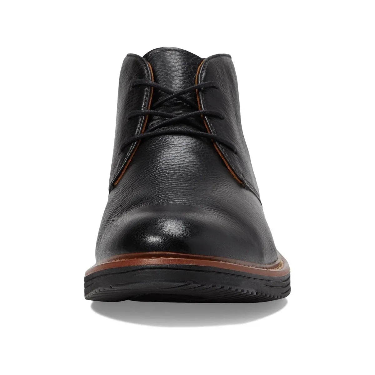 Johnston & Murphy Herren Upton Chukka schwarzes Leder