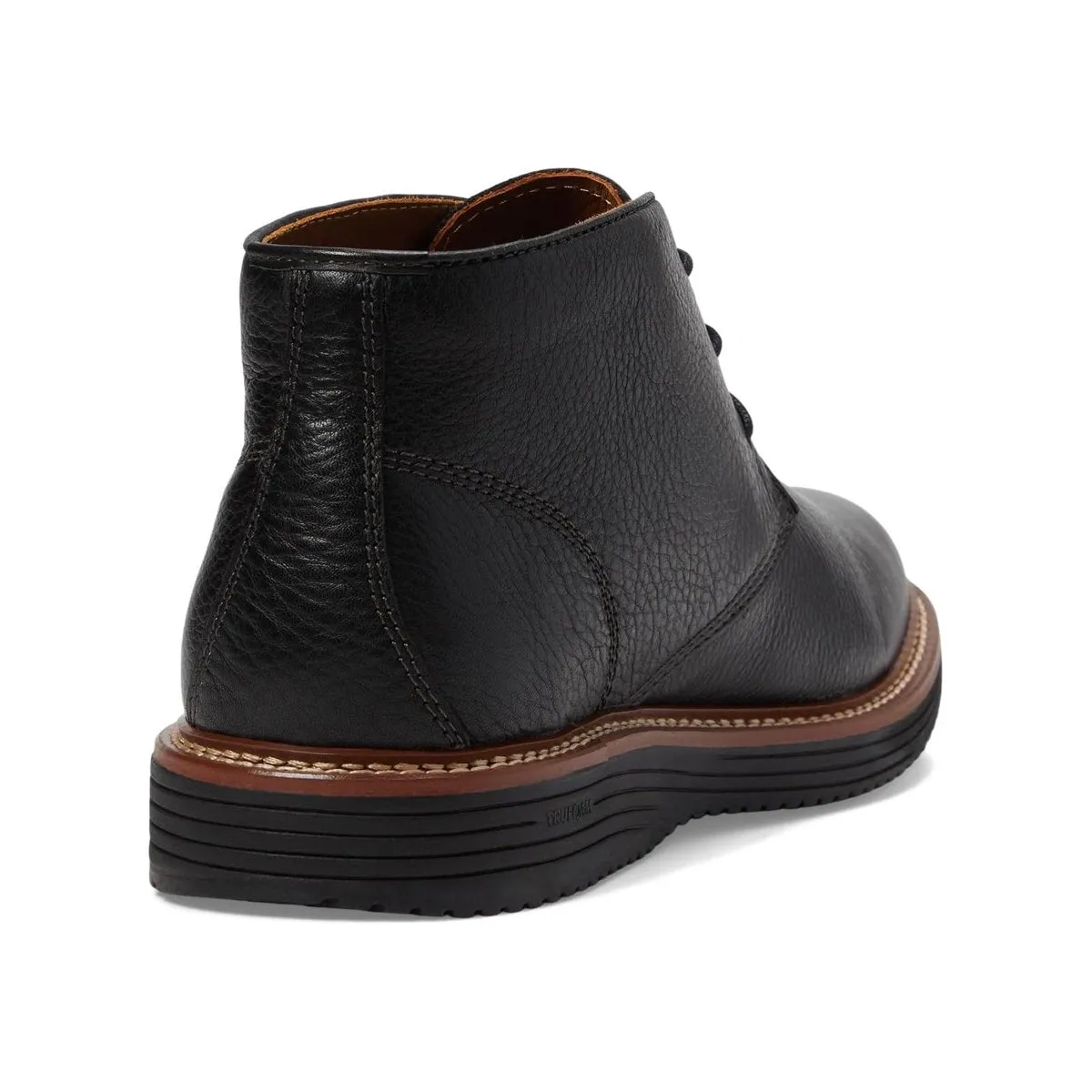 Johnston & Murphy Herren Upton Chukka schwarzes Leder
