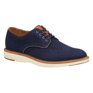 Johnston & Murphy Herren Upton Strick Wingtip Navy