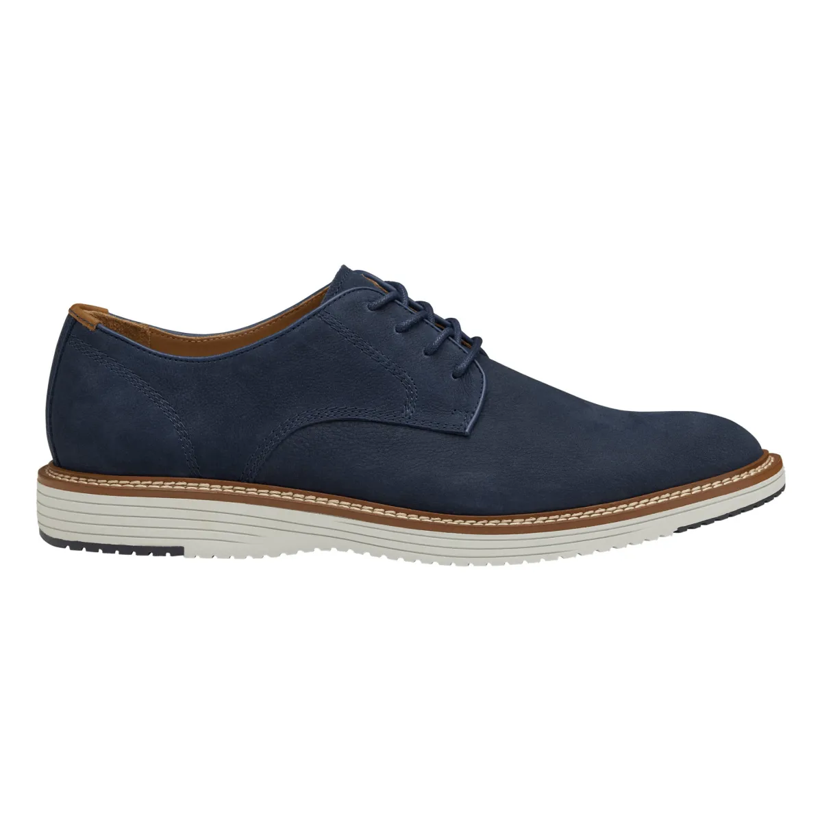 Johnston & Murphy Herren Upton Plain Toe Marineblau Nubuk