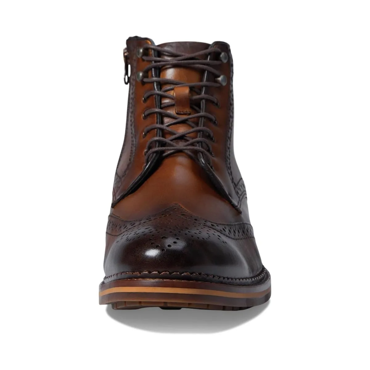 Johnston & Murphy Herren XC Flex Connelly Wingtip Stiefel in Beige