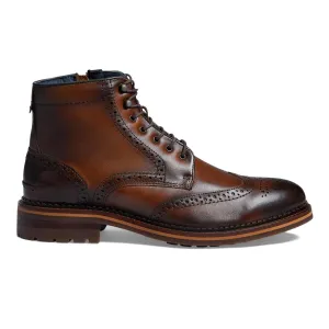 Johnston & Murphy Herren XC Flex Connelly Wingtip Stiefel in Beige