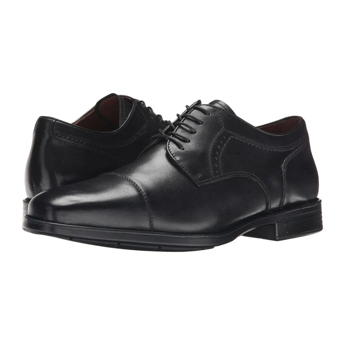 Johnston & Murphy Herren XC4 Branning Cap Toe Schwarz Wasserdicht