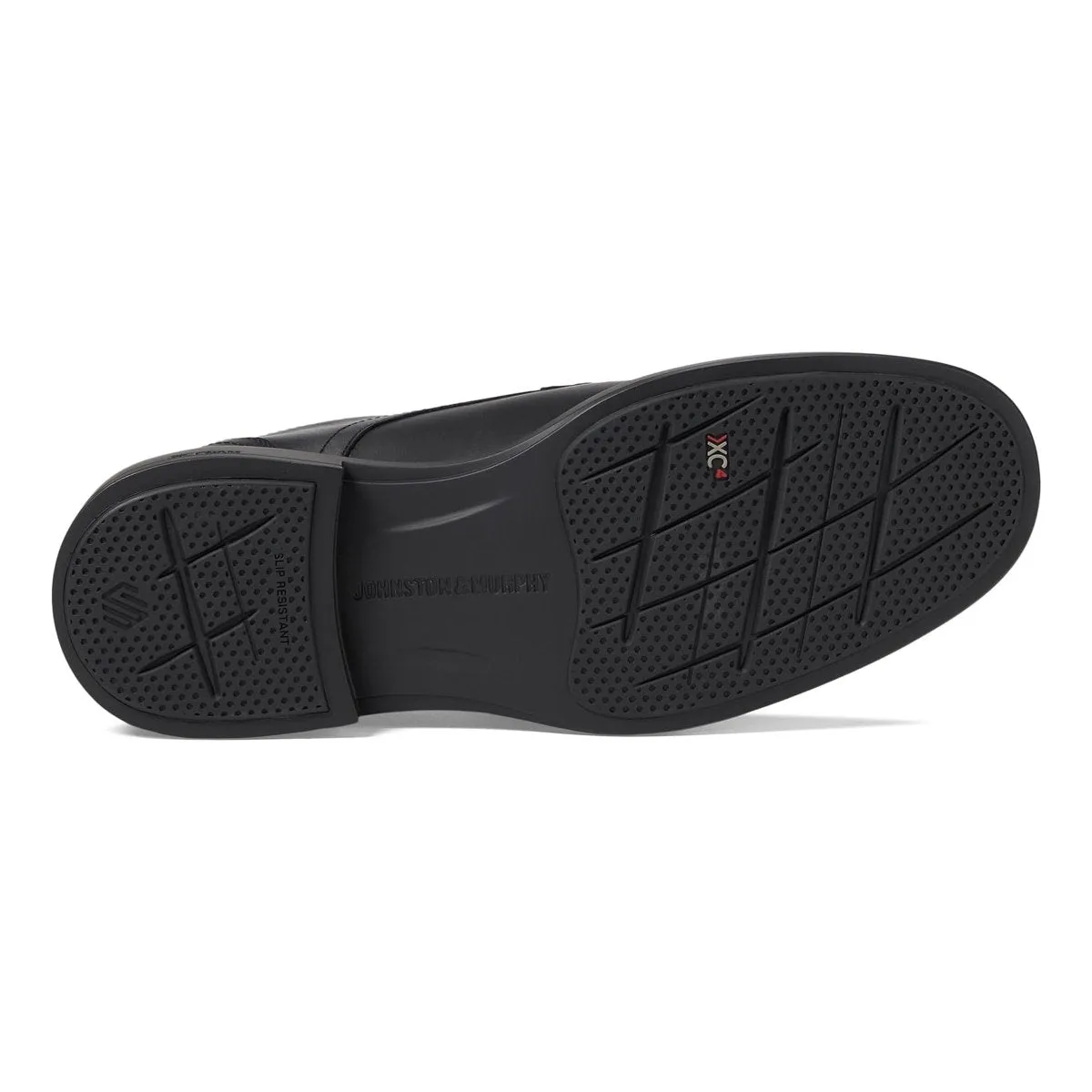 Johnston & Murphy Herren XC4 Stanton 2.0 Moc Schnürschuh Schwarz Wasserdicht
